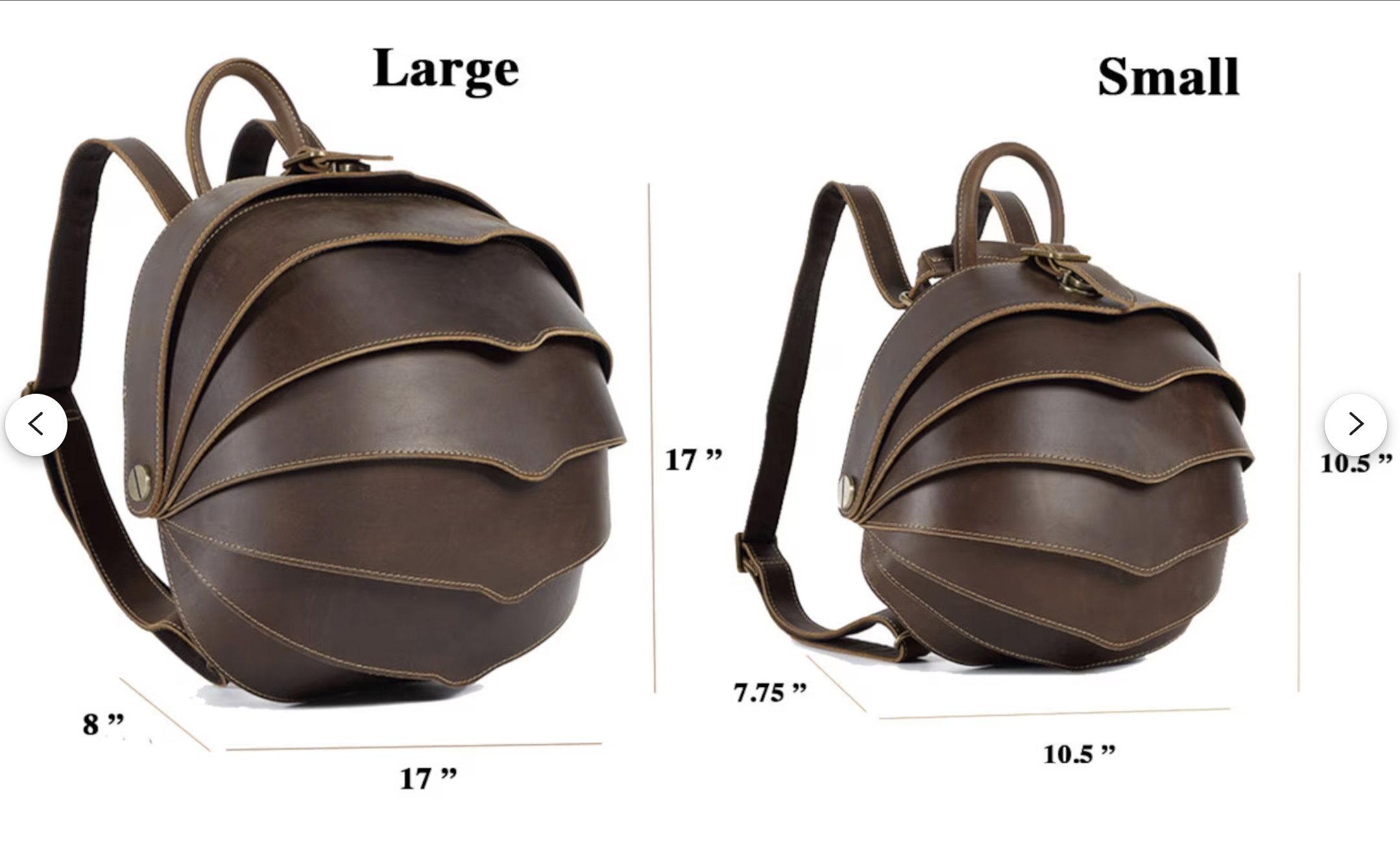 Leather Armadillo Beetle Pill Bug Bag Purse Backpack — Curious Canary